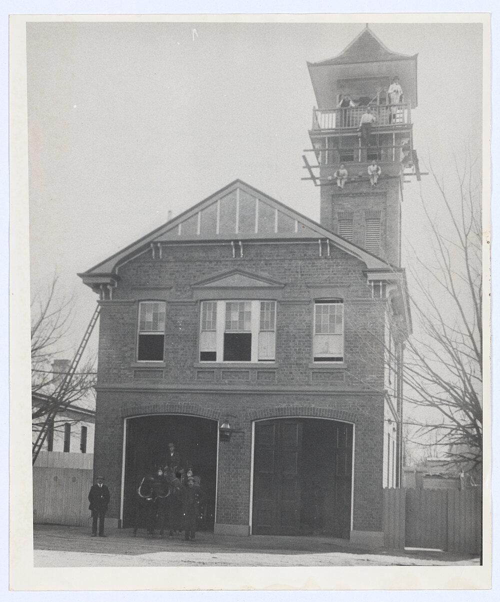 Orange Fire Station about 1900