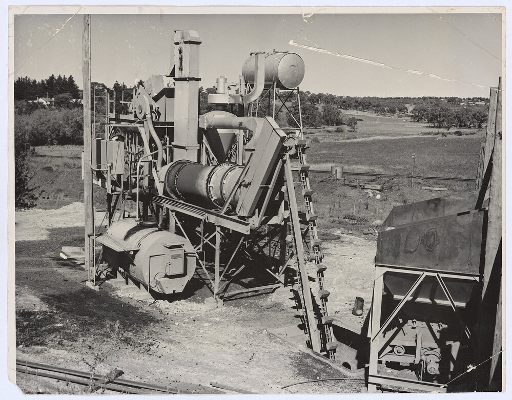 Hot mix plant, Cedar Street, Orange