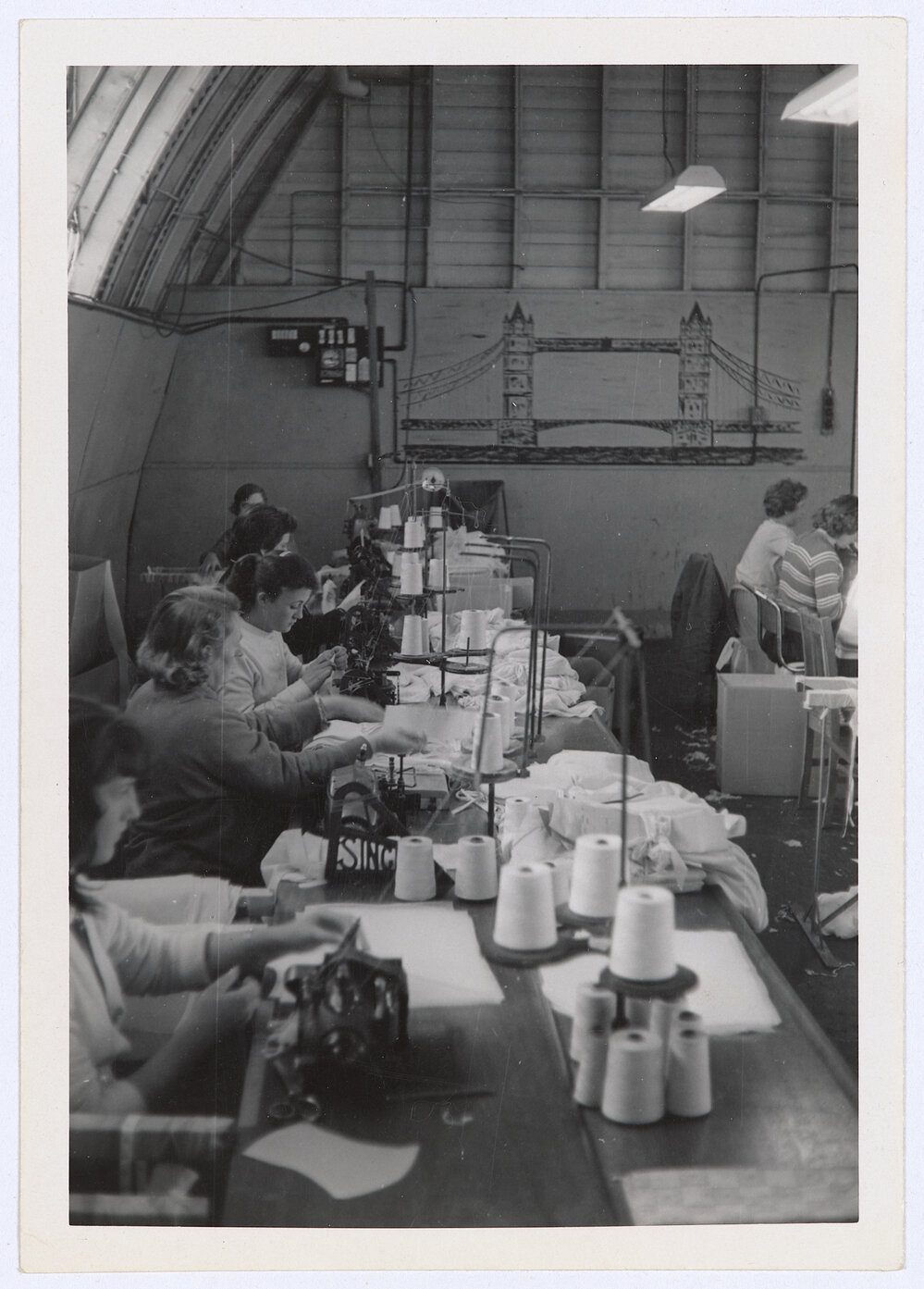 Sewing room 1950s-1960s