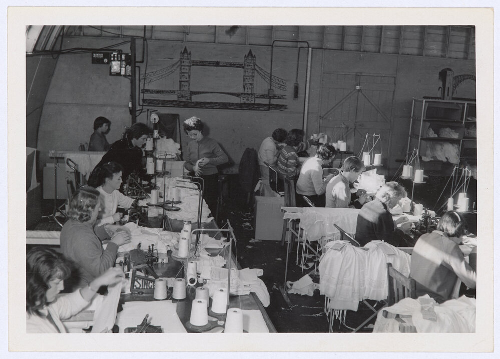 Sewing room 1950s-1960s