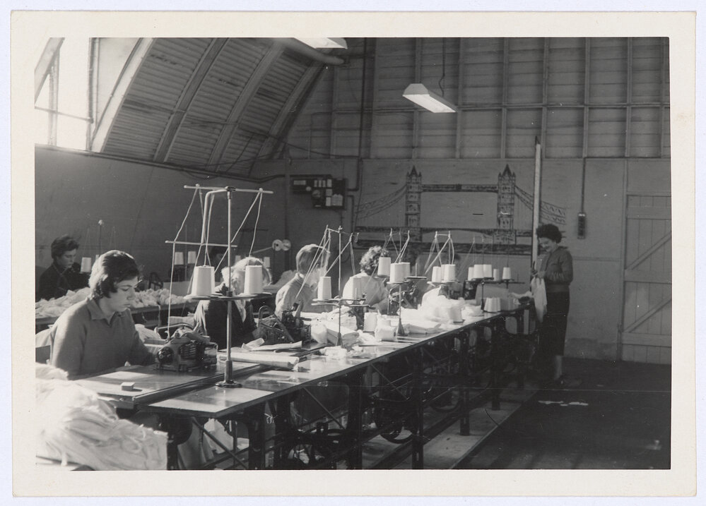 Sewing room 1950s-1960s