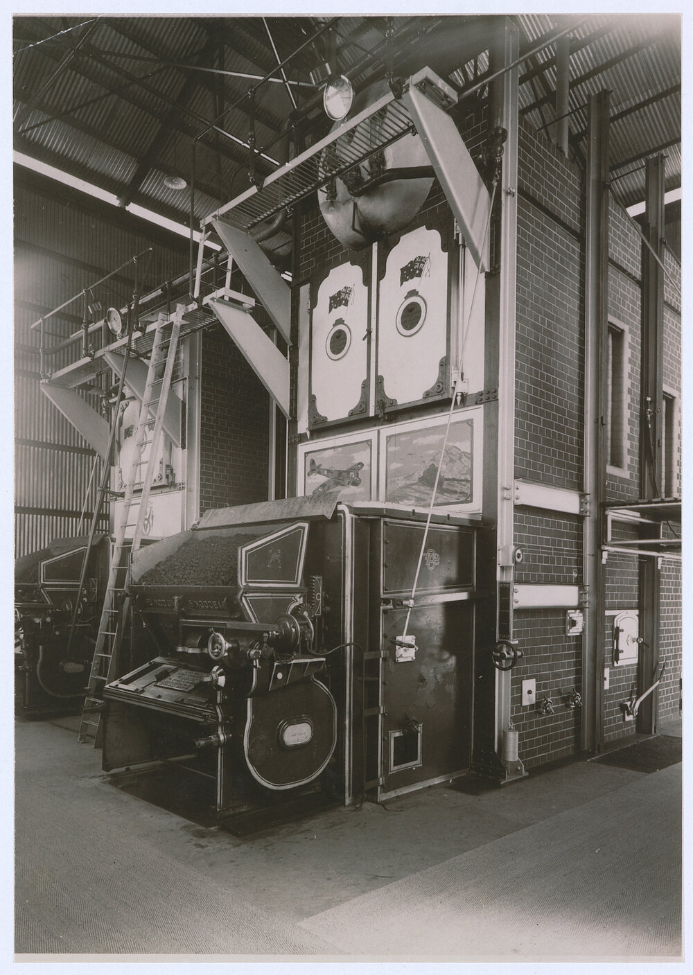 10,000lb and 5000lb Babcock and Wilcox boilers at Orange Small Arms Factory