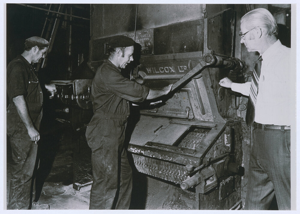 The boilerhouse at the Emmco factory, Orange