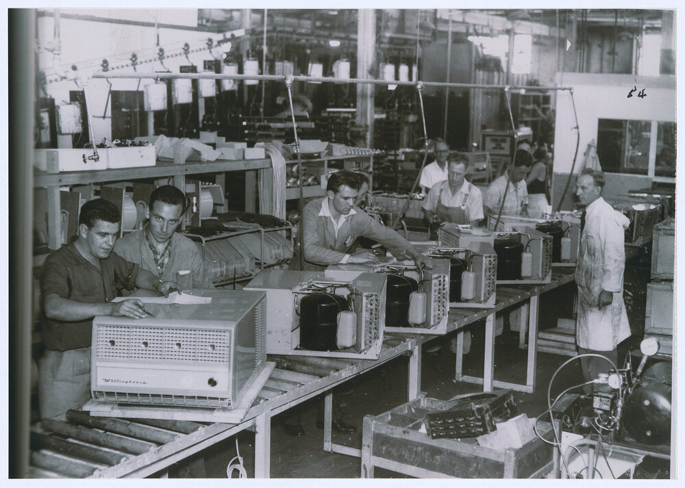 Emmco factory assembly line