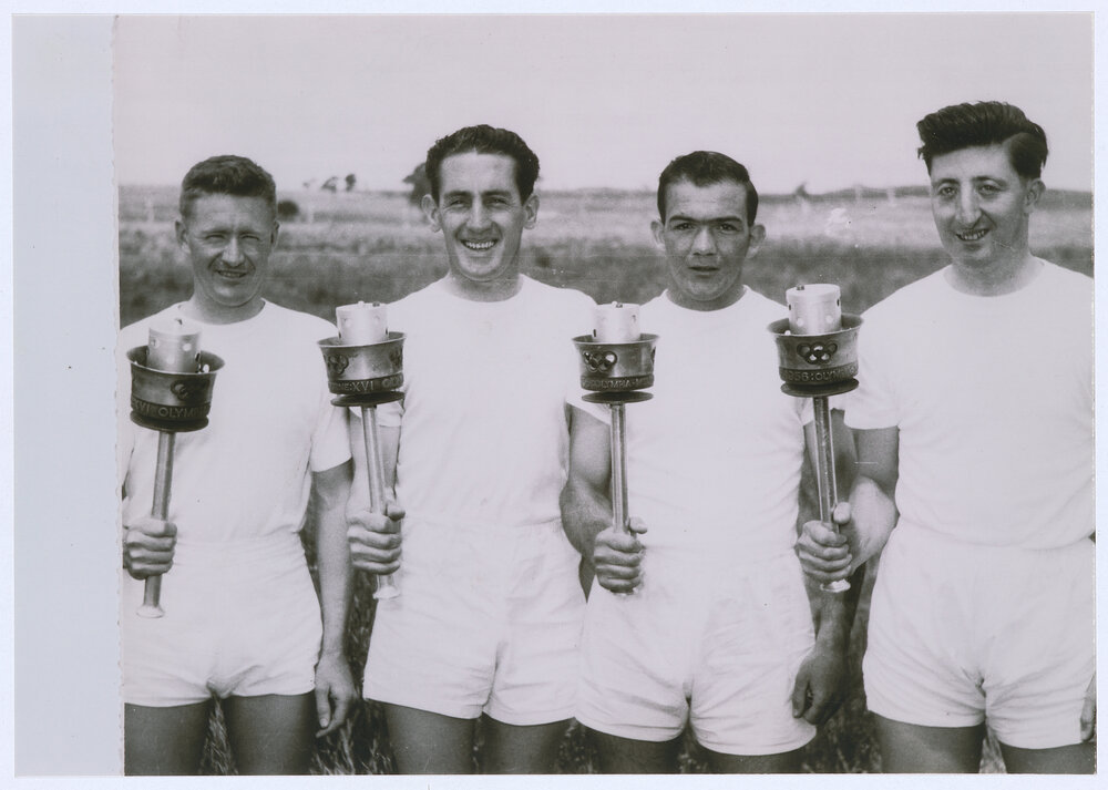 Olympic torchbearers from Orange
