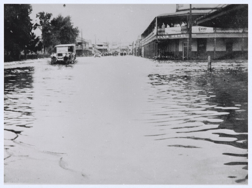 Summer Street, Orange in flood