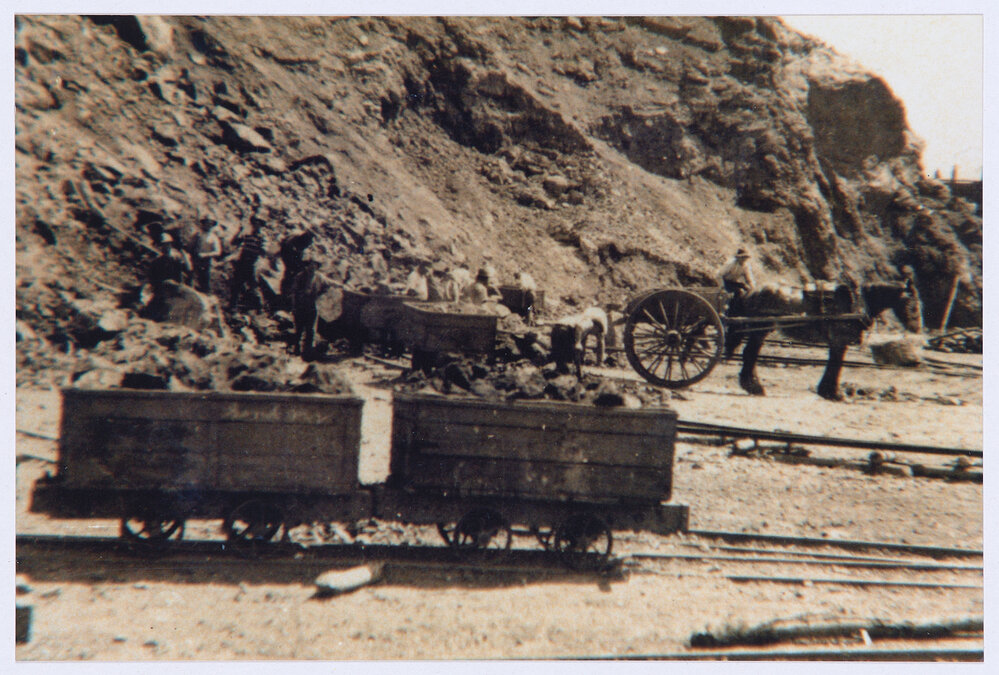 Iron-stone quarry, Cadia