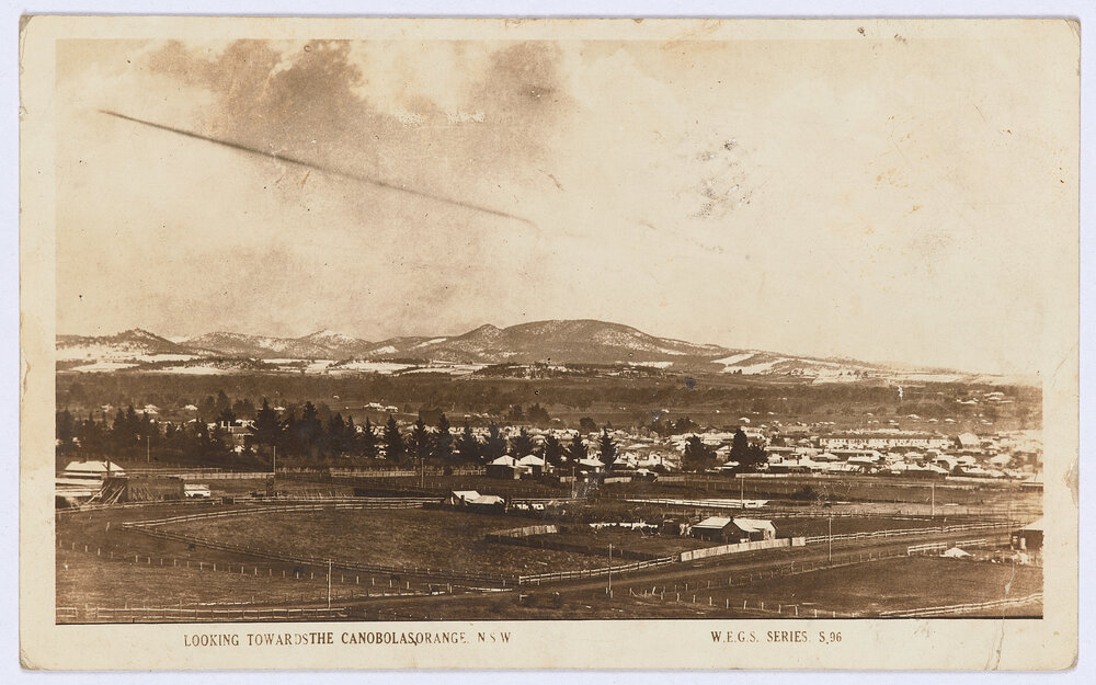 Looking towards the Canobolas, Orange, NSW