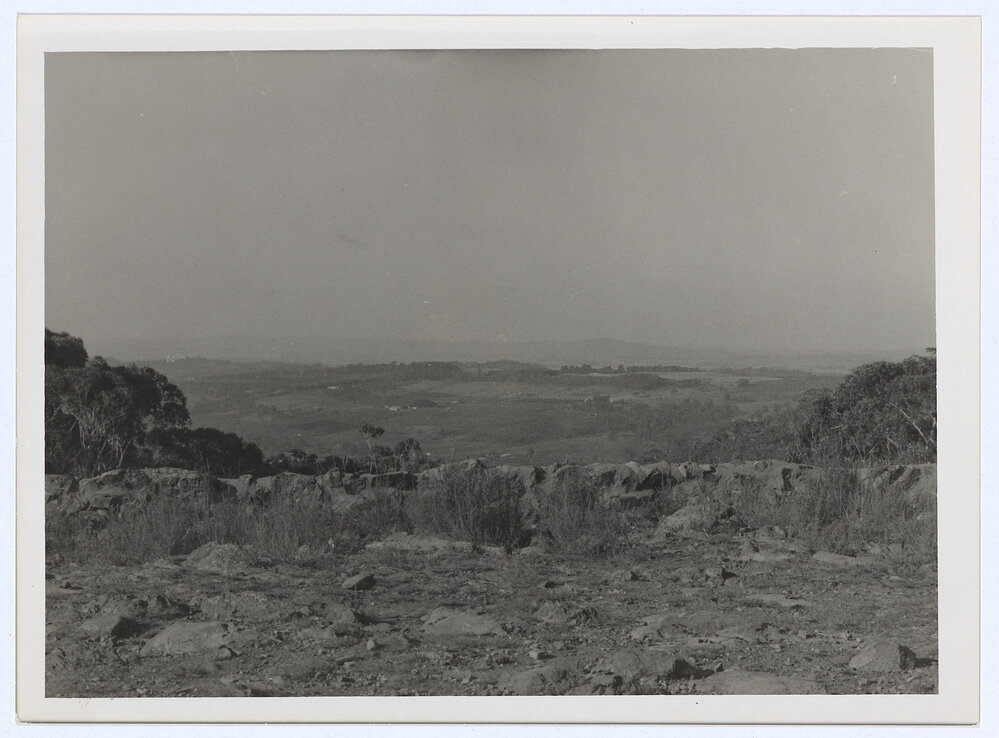 View from the top of Mount Canobolas
