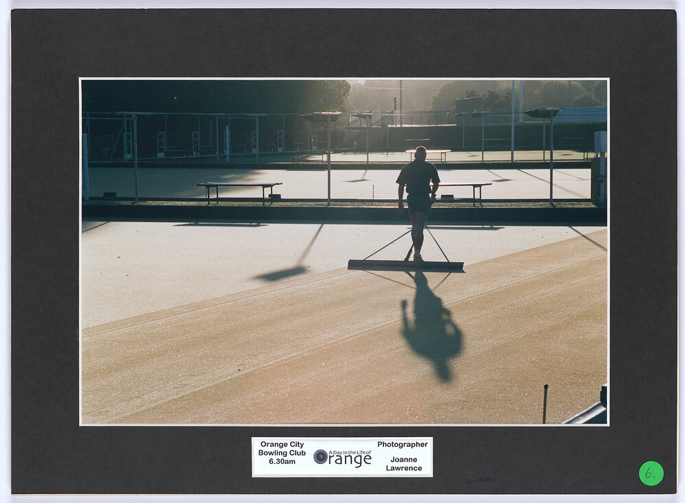Orange City Bowling Club, 6.30am