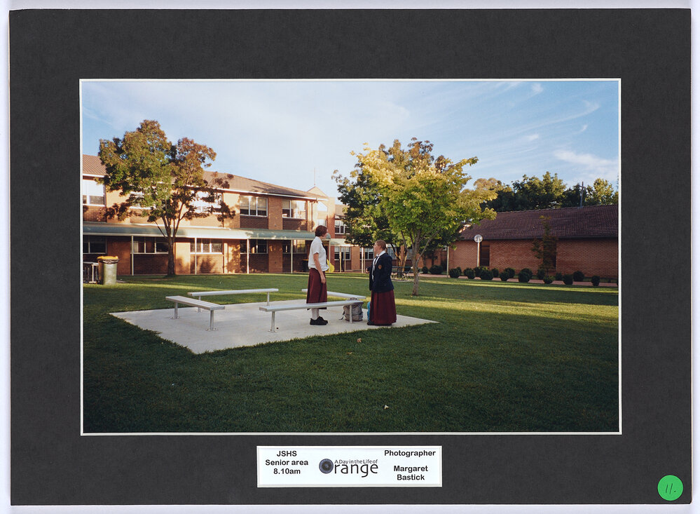 James Sheahan High School Senior area, 8.10am