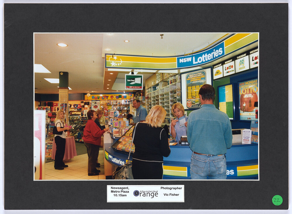 Newsagent, Metro Plaza, 10.15am
