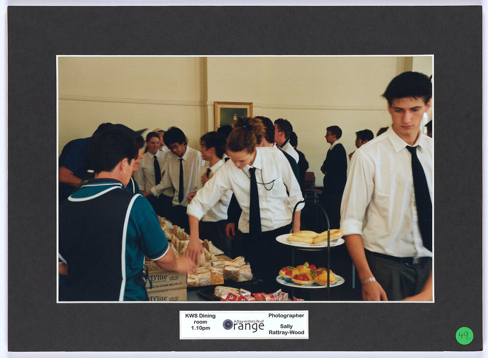 Kinross Wolaroi School Dining Room, 1.10pm