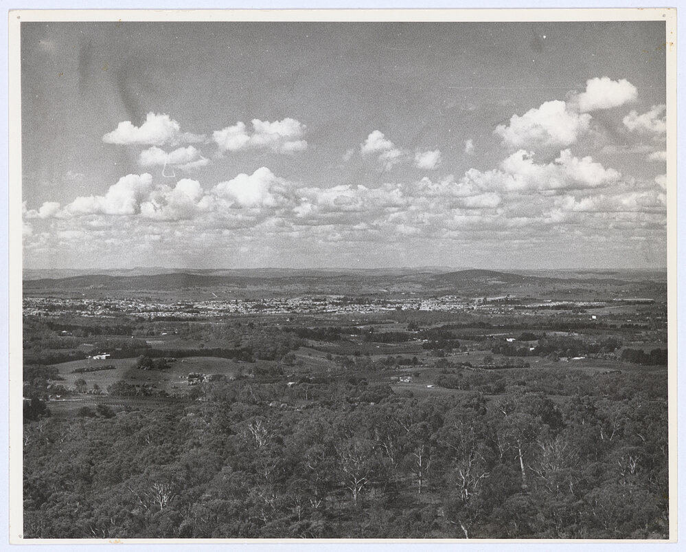 Orange aerial view
