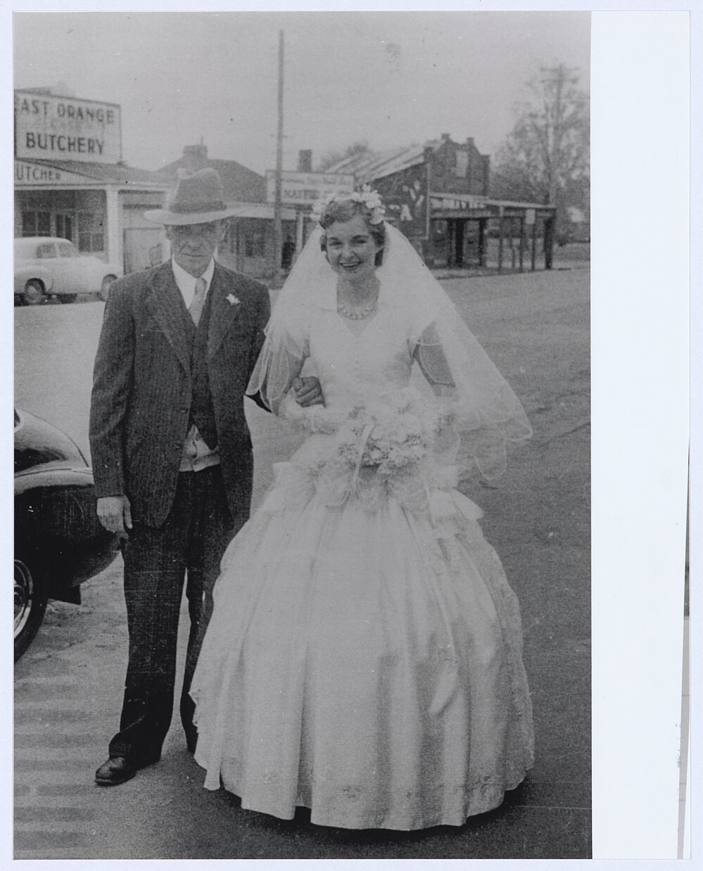 A bride on her wedding day