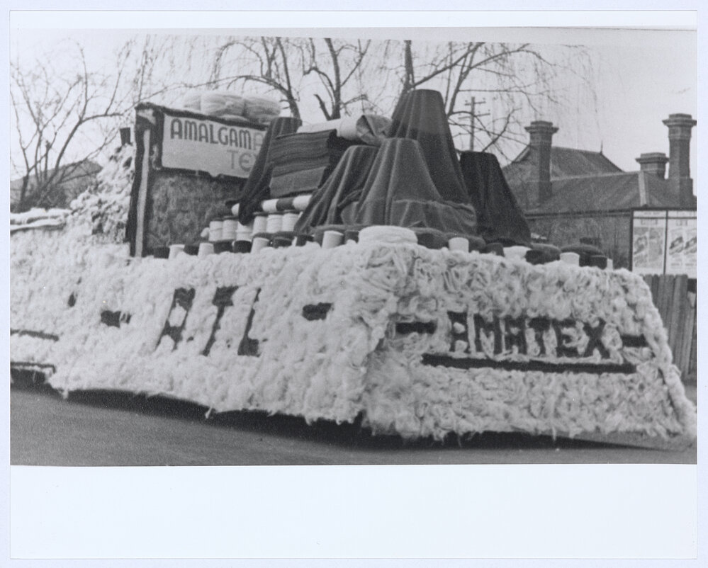 Amalgamated Textiles Ltd's VP Day Parade float