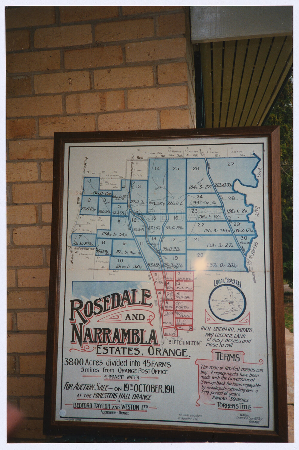 Rosedale and Narrambla Estates, Orange