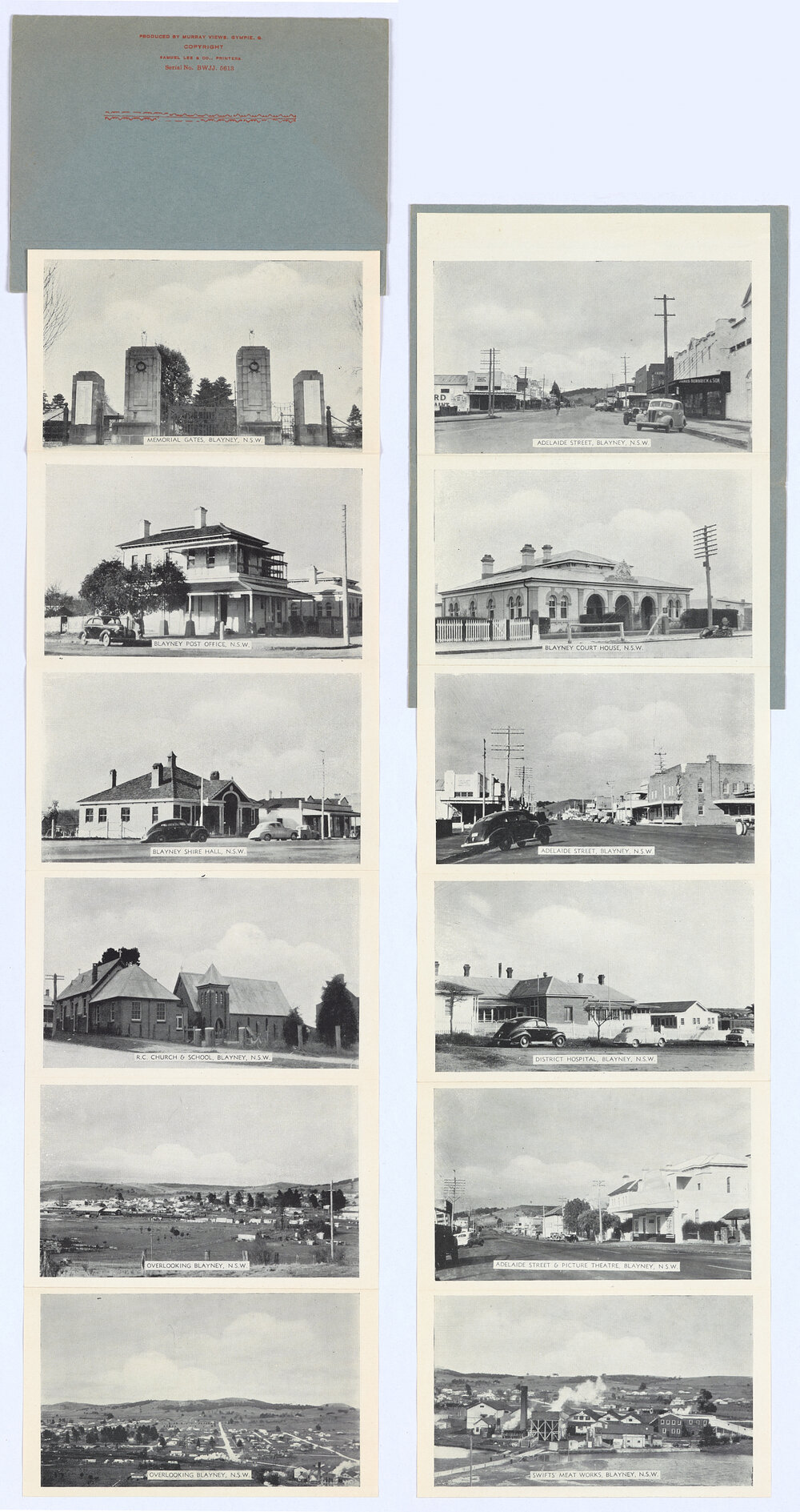 Souvenir of Blayney, NSW - 12 favourite views