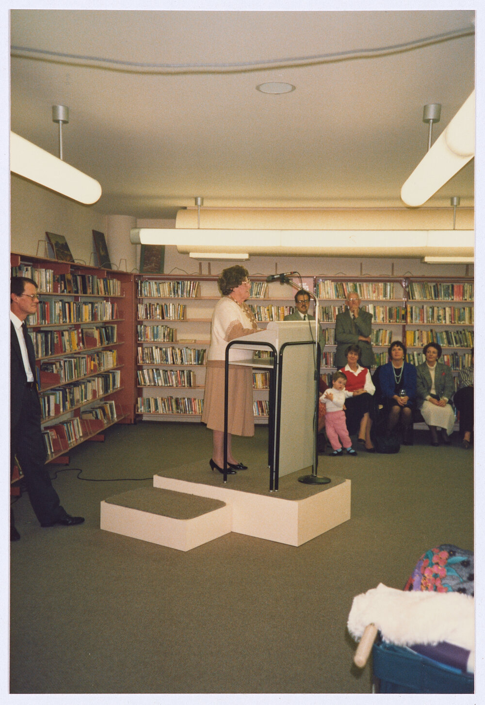 Orange and District Illustrated 1928 book launch, Orange City Library, 18 August 1989