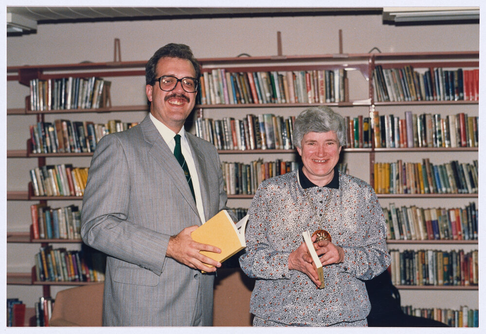 Orange and District Illustrated 1928 book launch, Orange City Library, 18 August 1989