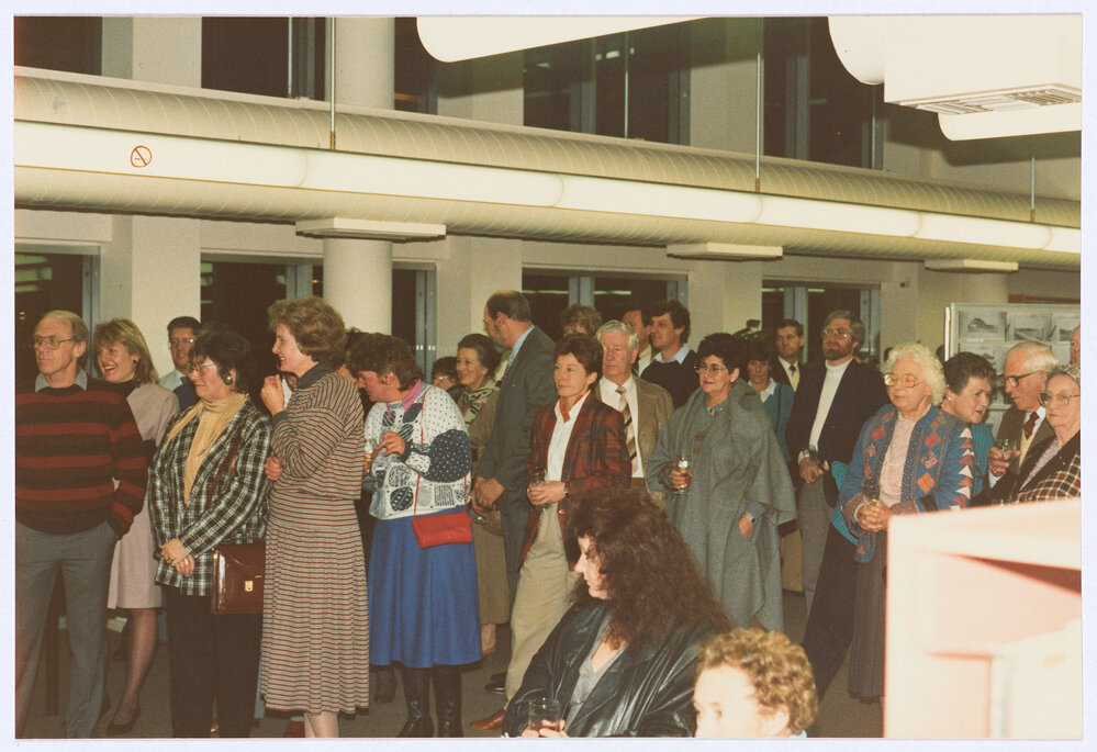 Orange and District Illustrated 1928 book launch, Orange City Library, 18 August 1989