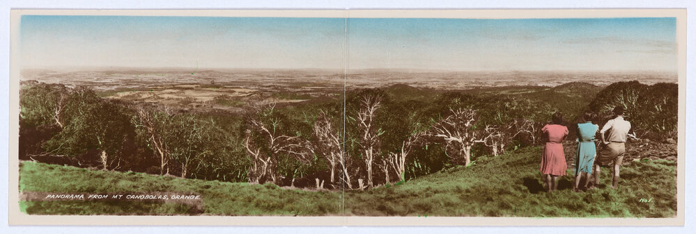 Panorama from Mount Canobolas, Orange