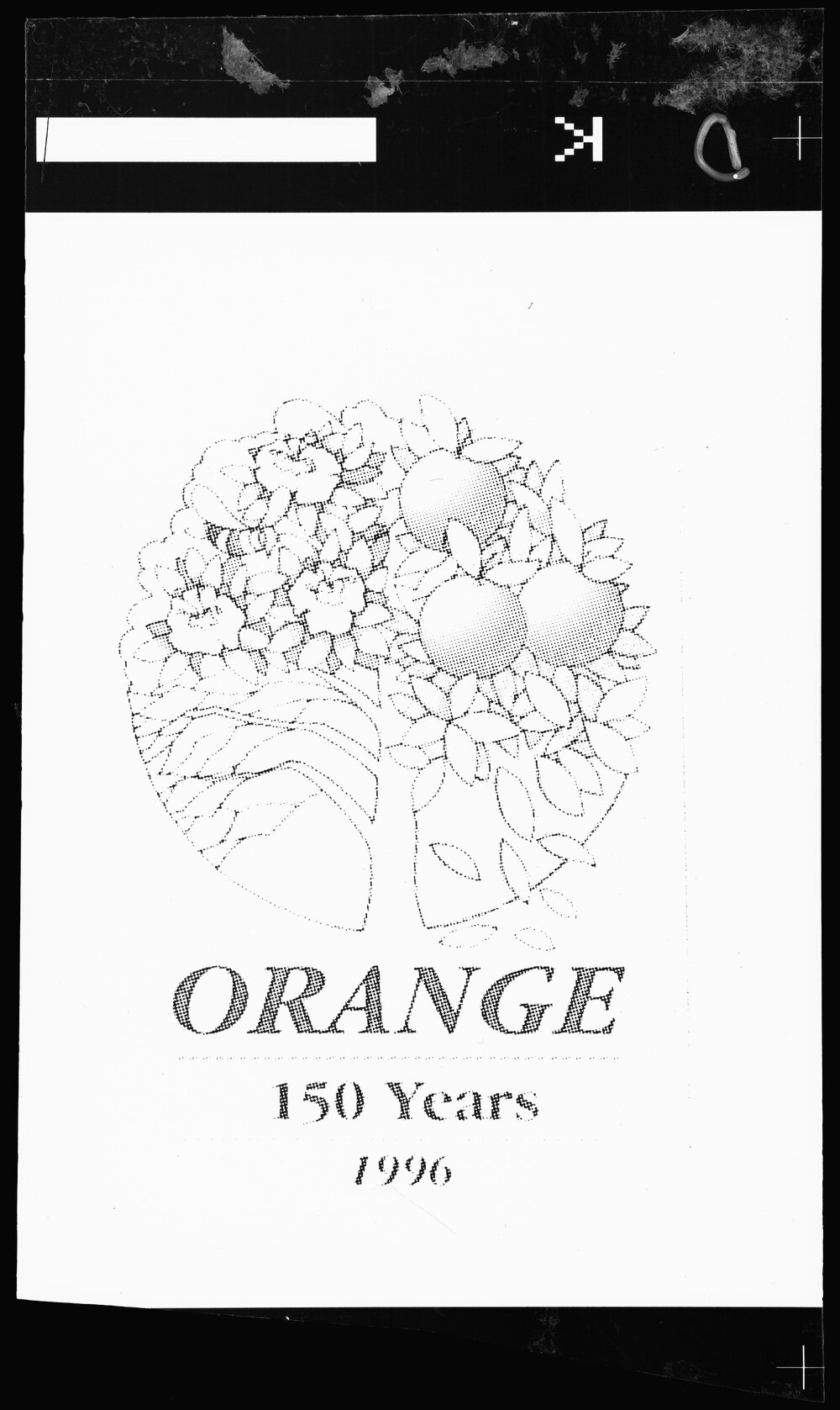 Orange 150 Years 1996 logo