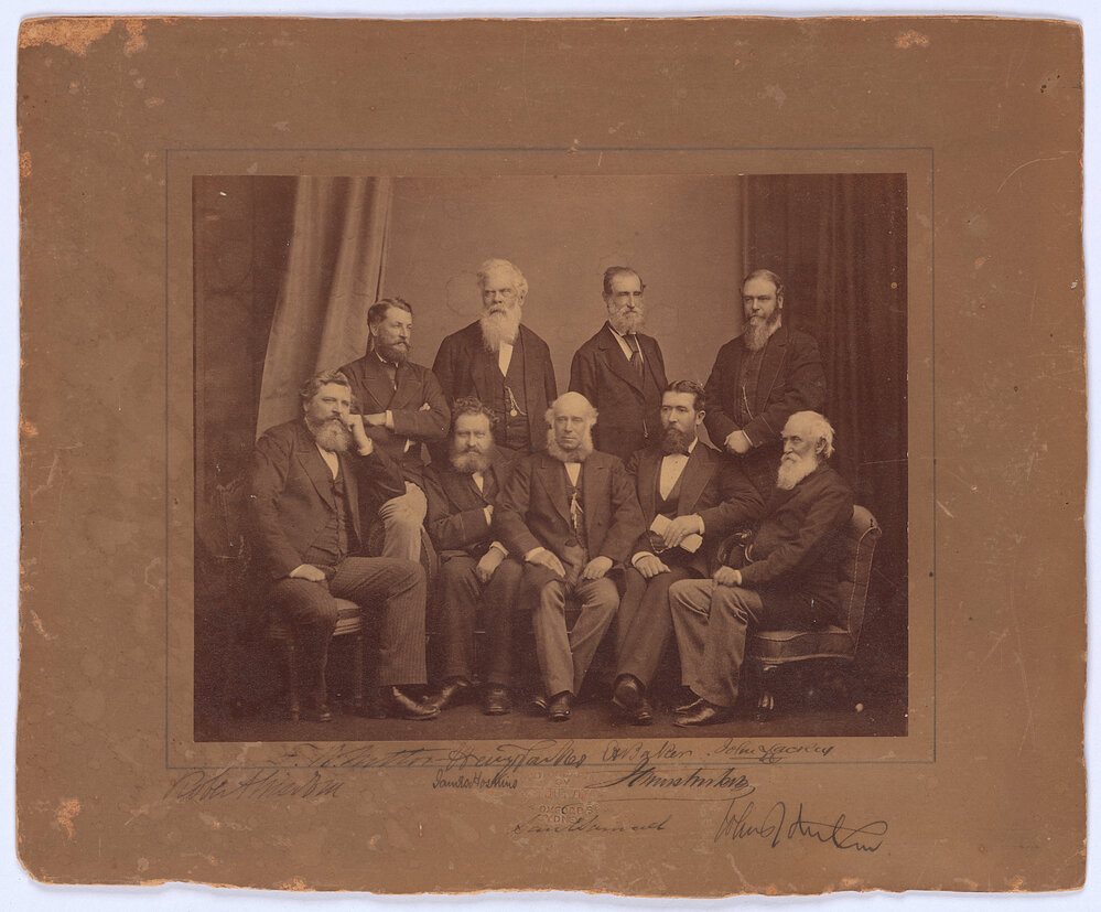 Sir Henry Parkes with Ministry, 1878-1880