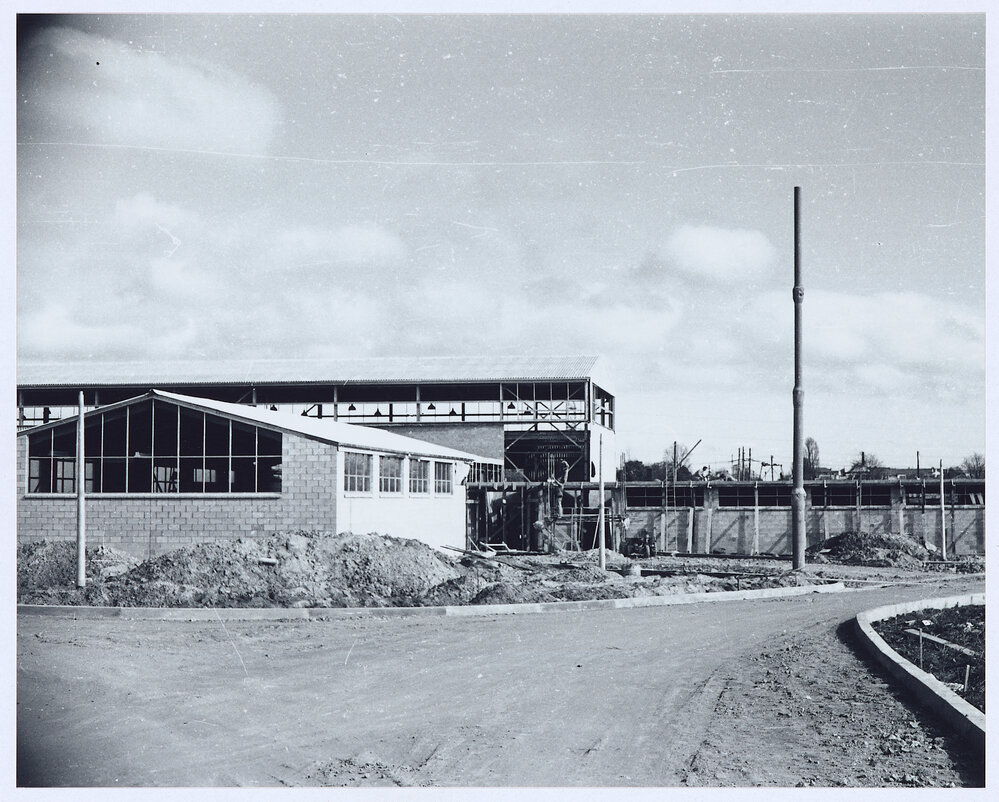 Construction site, Orange