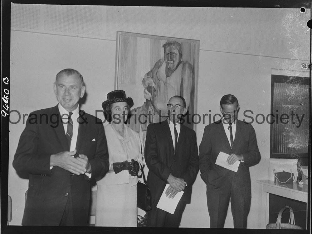 Opening of photographic and painting exhibition