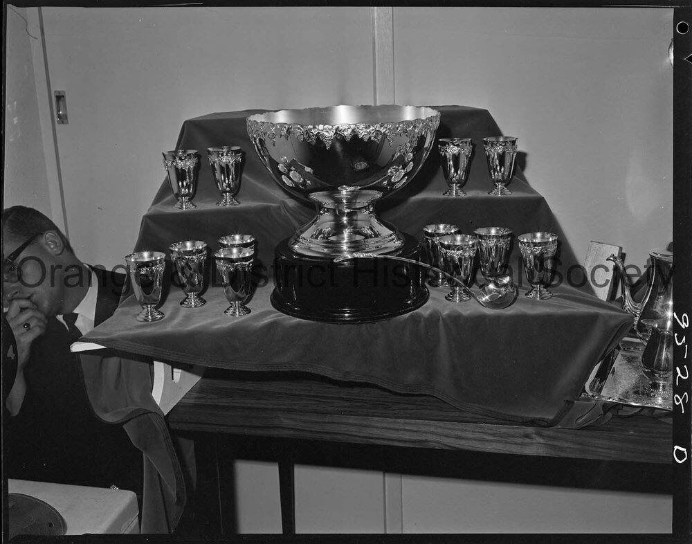 Orange Cup trophies at Angus &amp; Coote