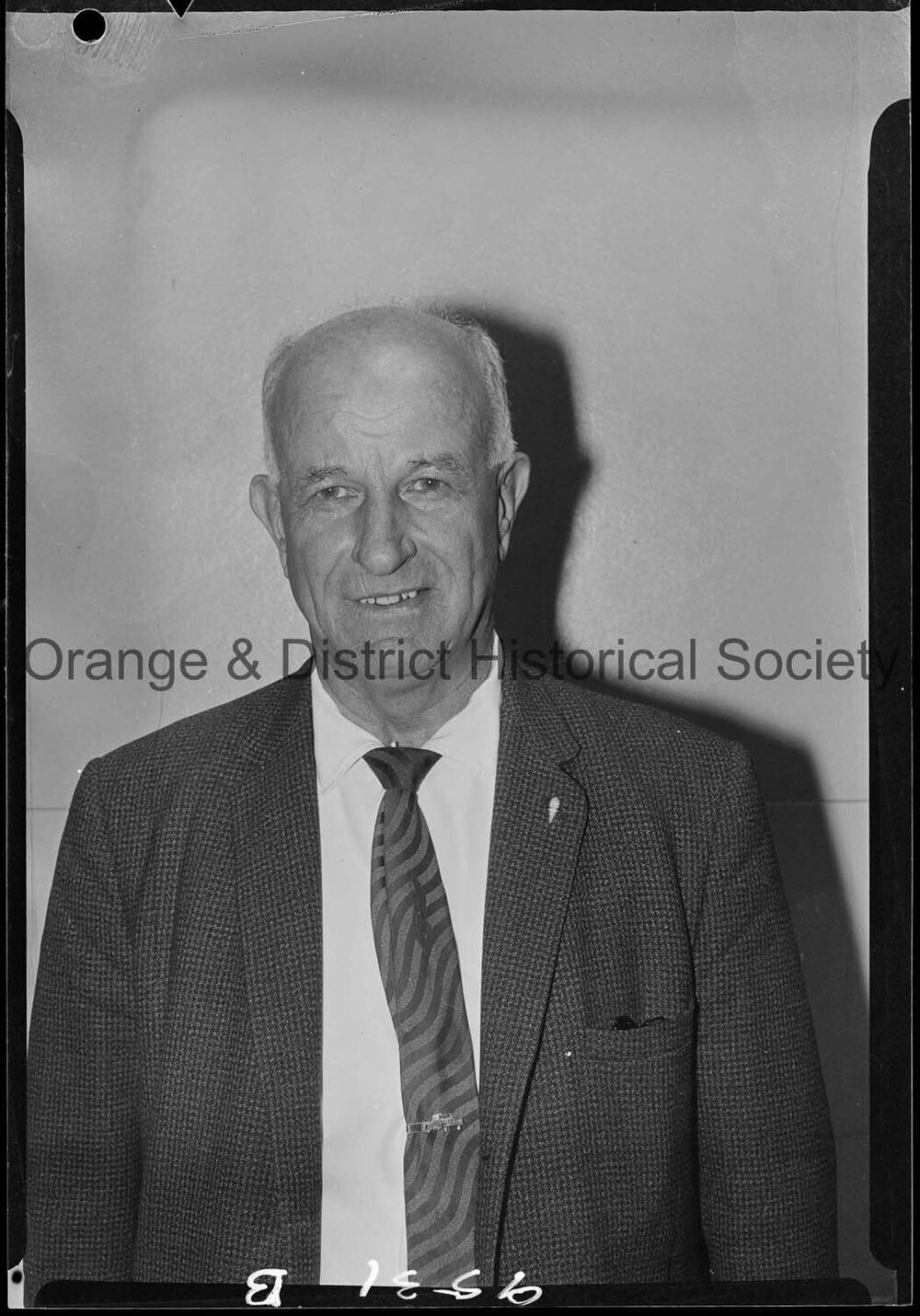 Passport photo Mr Herb Lapham