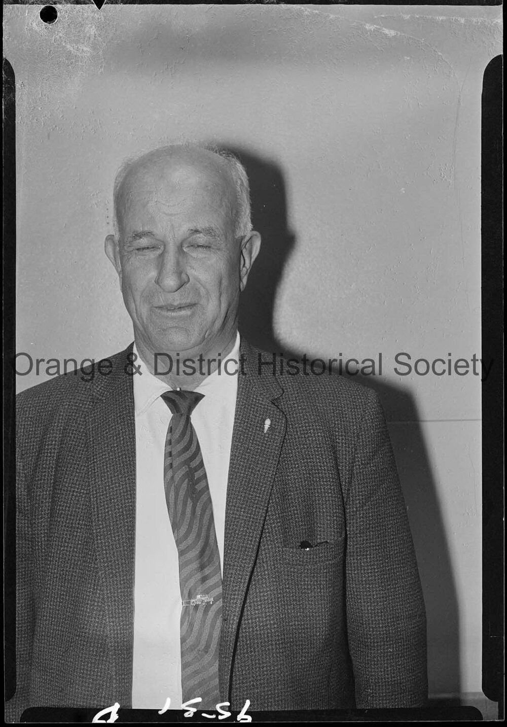 Passport photo Mr Herb Lapham