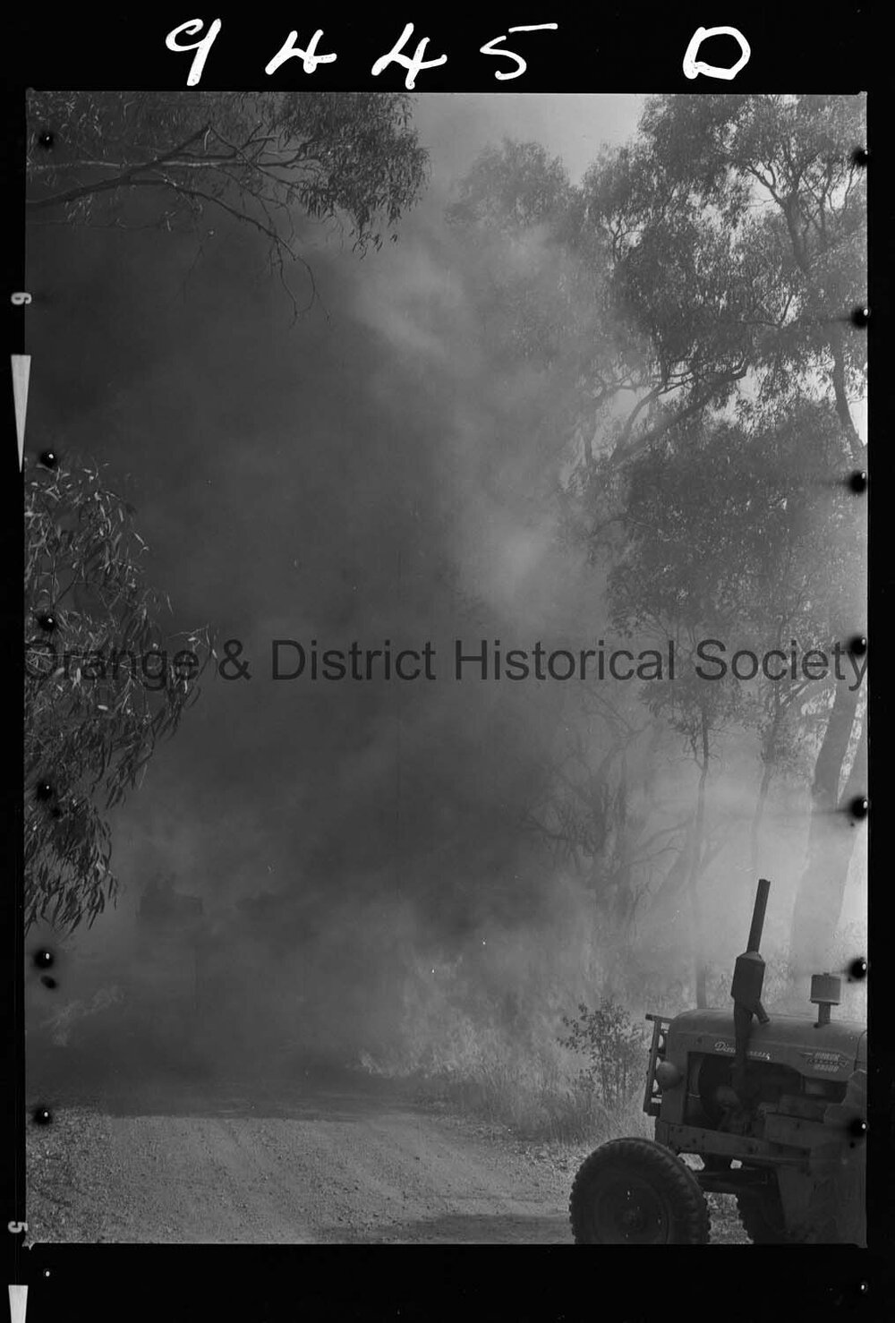 Bushfire west of Orange