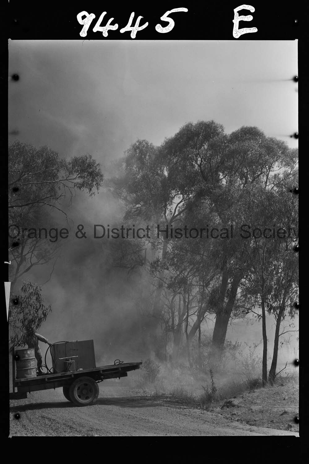 Bushfire west of Orange