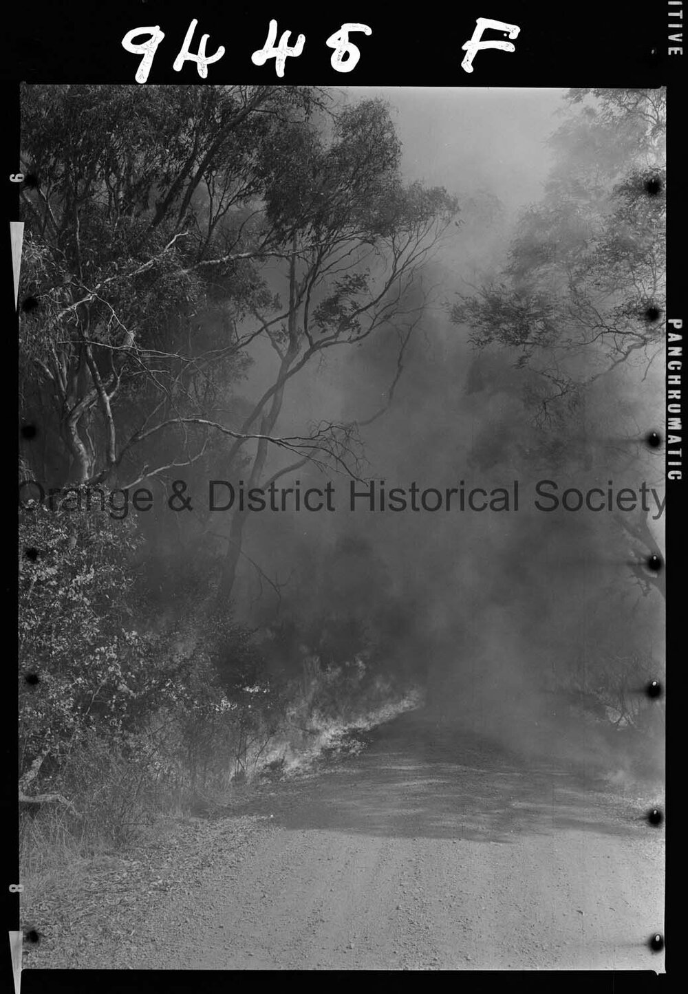 Bushfire west of Orange