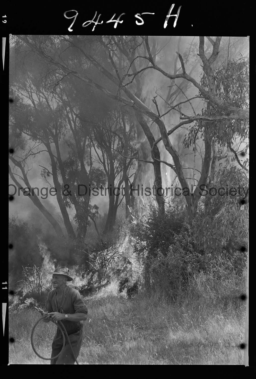 Bushfire west of Orange