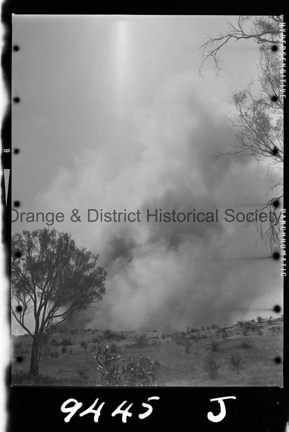 Bushfire west of Orange