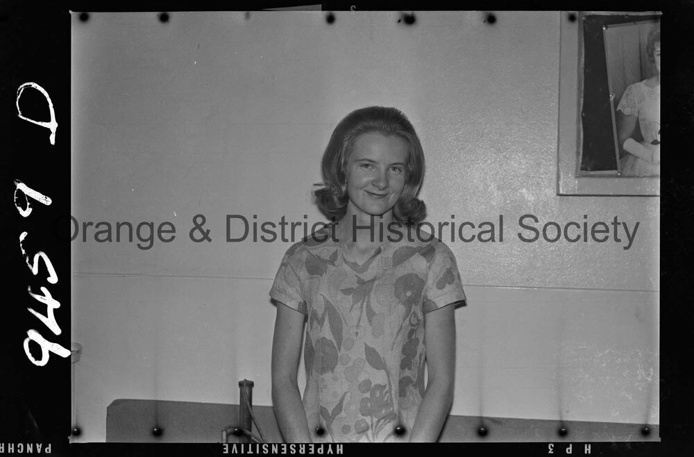 Passport photo Miss McClellan