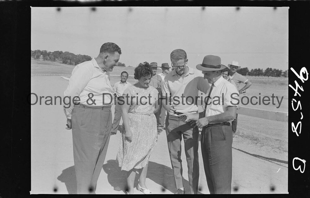 Meeting at Orange trotting track