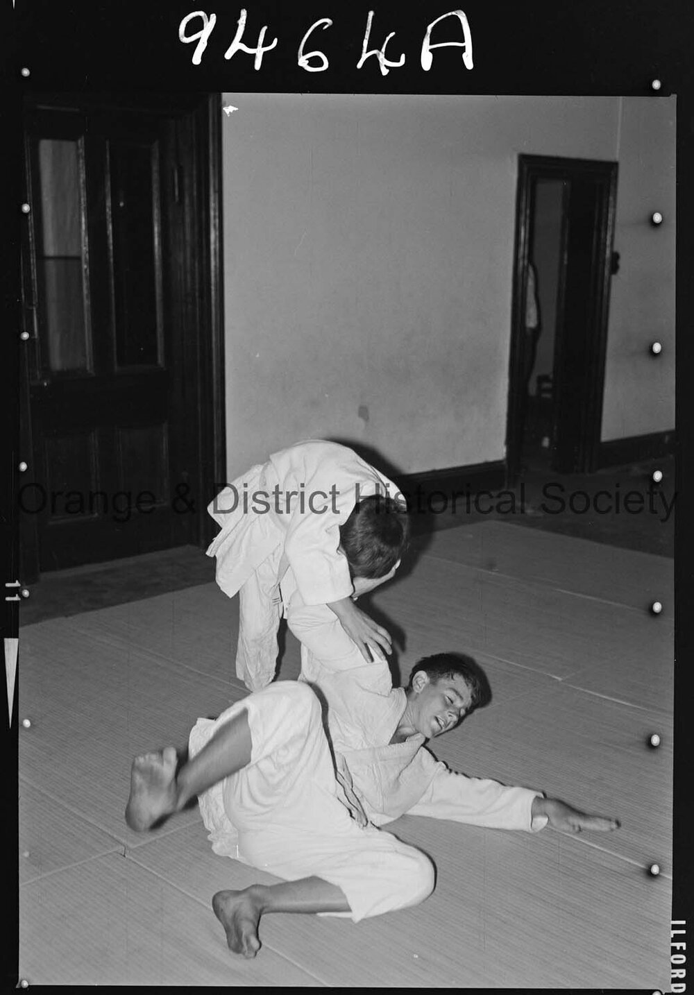 Police Boys' Club judo training