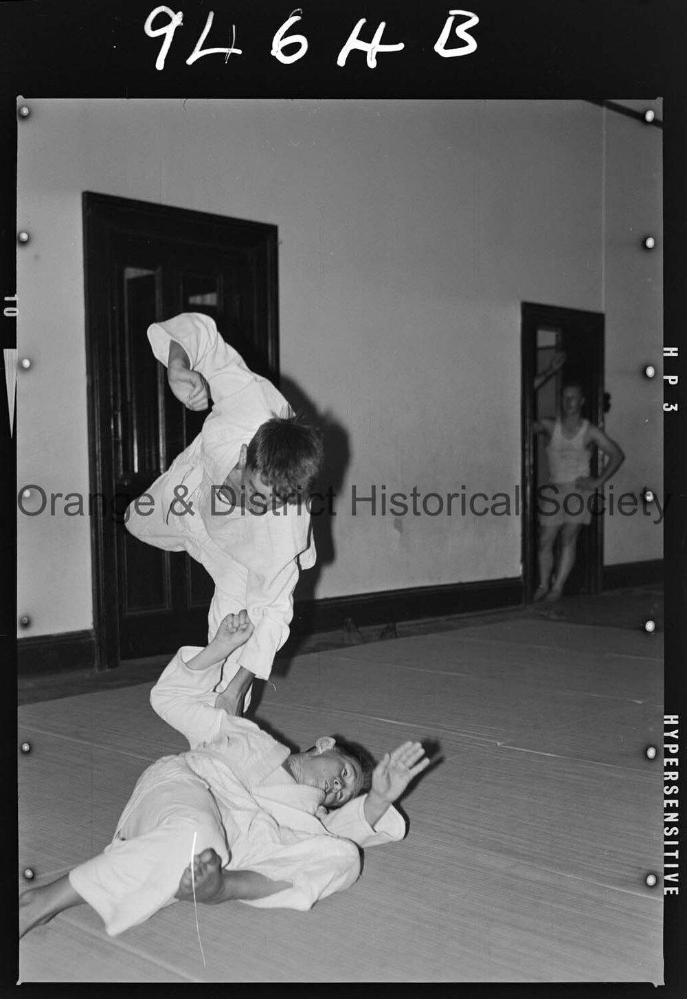 Police Boys' Club judo training
