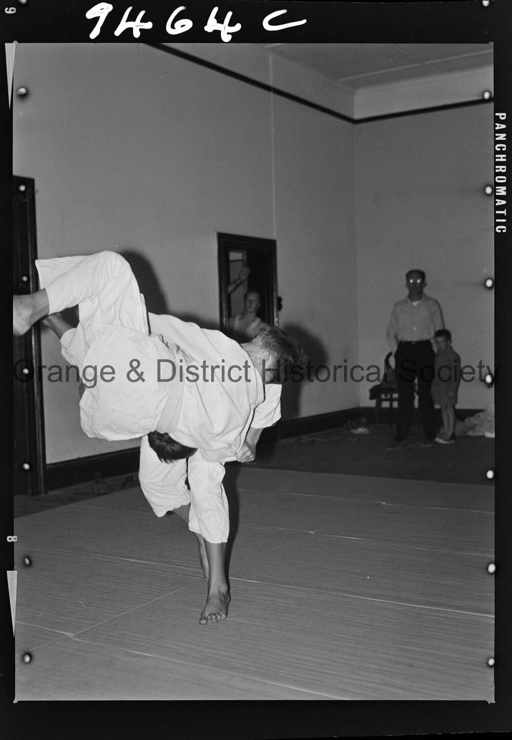 Police Boys' Club judo training