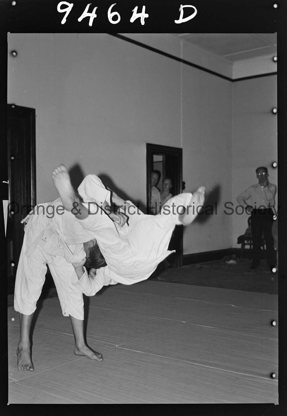 Police Boys' Club judo training