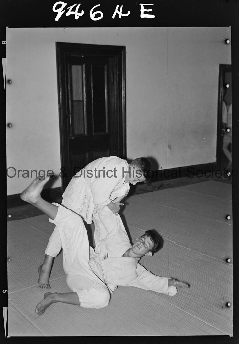 Police Boys' Club judo training