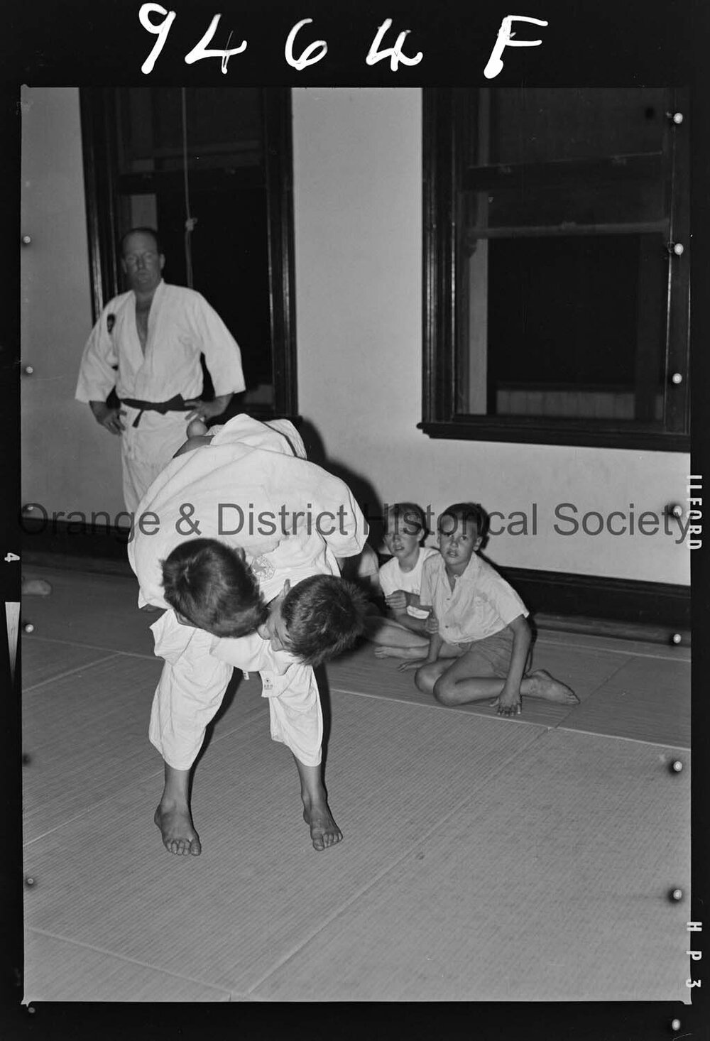 Police Boys' Club judo training