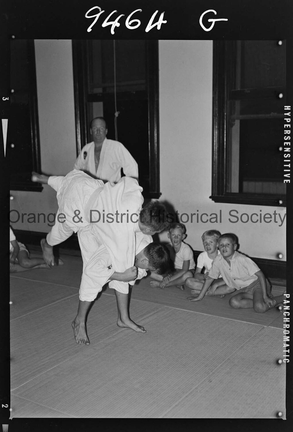 Police Boys' Club judo training
