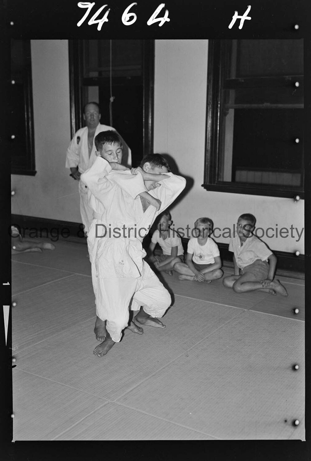 Police Boys' Club judo training