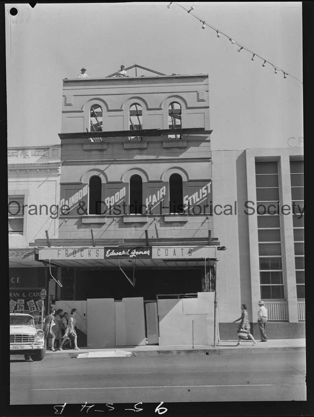 Demolition of the Edward Jones Ltd building