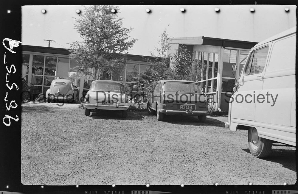 Austin 1800 sedans on test run
